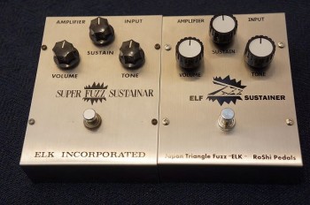 製品レビュー RoShi Pedals ELFファZZ SUSTAINER