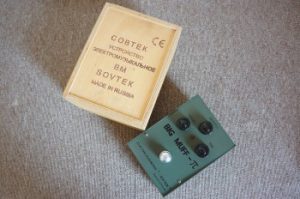 Electro-Harmonix Big Muff Russia Army Green Bubble Font 入荷!