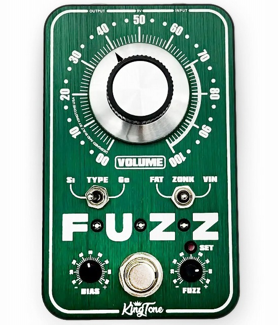 KING TONE GUITAR mini FUZZ V2 Limited Edition Green